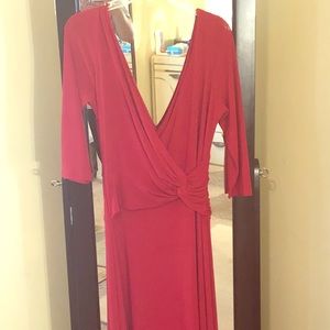 Jones New York woman’s red dress size 10